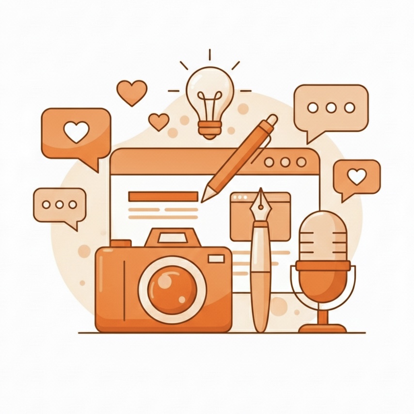 إنشاء محتوى تسويقي